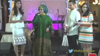 MELLY GOELAW feat SYAHNAZ - HADIAH TUHAN //LIVE JANJI SUCI RAFFI & GIGI 14 JUNI 2015