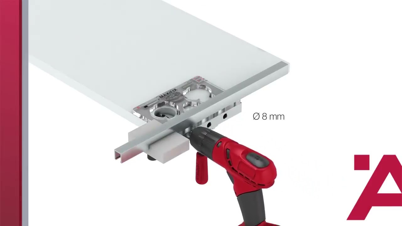 Hafele Maxifix - οδηγίες τοποθέτησης