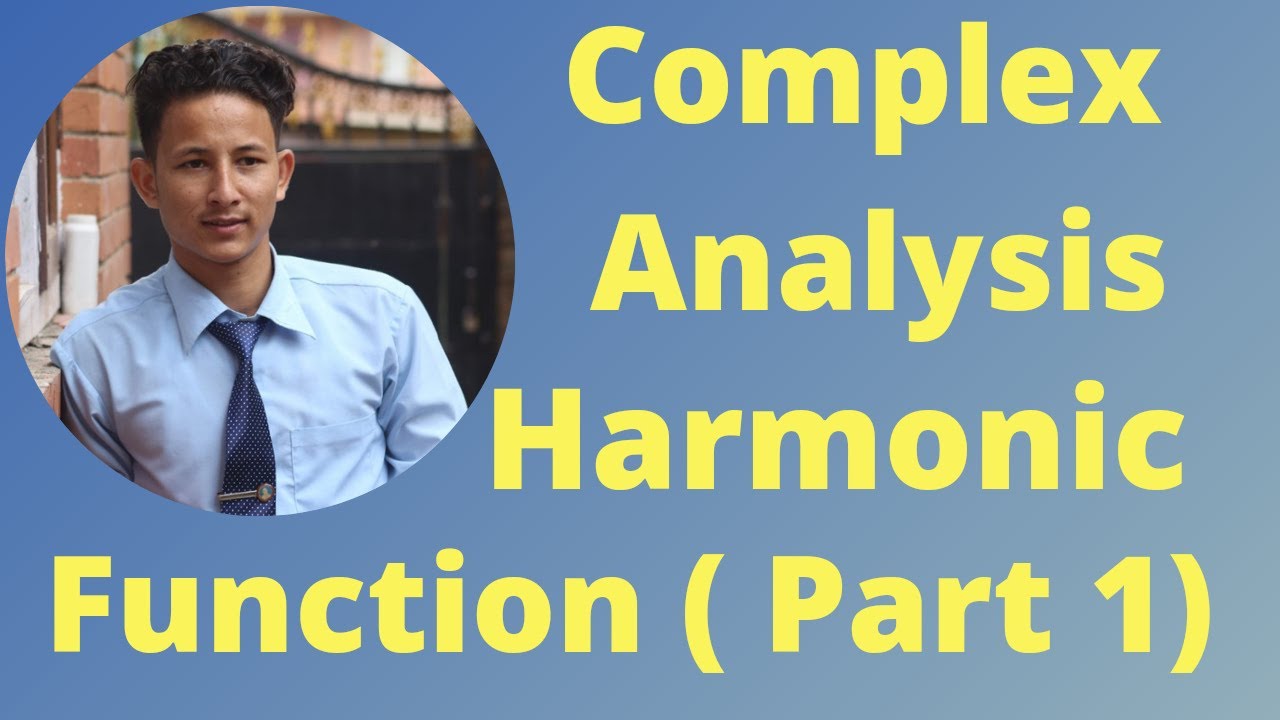 Engineering Mathematics : Complex Analysis | Harmonic Function ( Part 1 ...