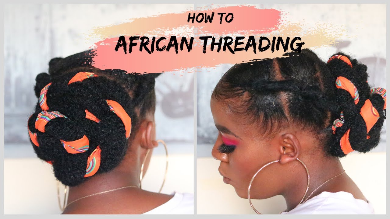 African hair threading |