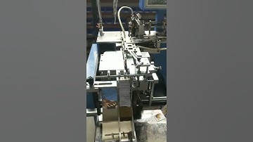 Ultrasonic label cutting and CENTRE folding machine with CNC touch screen controller