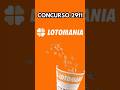 RESULTADO LOTOMANIA HOJE 🔥 NÚMEROS SORTEADOS AGORA CONCURSO 2911