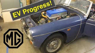 Mg midget ev conversion part9 brings progress and problems... music by
anderson paak & the free nationals