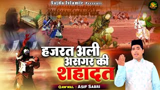 Hazrat Ali Asgar Ki Shahadat | अली अकबर की शहादत का दर्द भरी वाक्या | Asif Sabri | Karbala Maidan