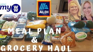MEAL PLAN & ALDI GROCERY HAUL | GOING BACK TO BASICS WITH MEAL PLANS