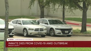 Inmate dies from COVID-19 amid outbreak