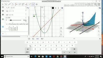 Tutorial menentukan volume benda putar menggunakan aplikasi geogebra