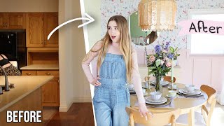 EXTREME Dining Room Makeover *drab house to fab house*