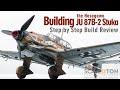 Building The Hasegawa JU 87-B2 Stuka Scale Model Aircraft