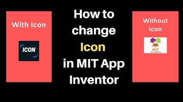 How to change icon in MIT App Inventor | App icon in App Inventor thunkable tutorial app inventor 2