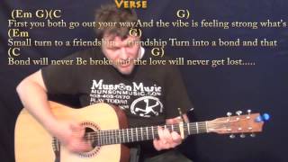 Miniatura del video "See You Again (Wiz Khalifa) Strum Guitar Cover Lesson with Chords/Lyrics - Capo 3rd"