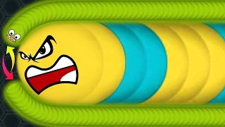 🐍 WORMSZONE.IO | GIANT SLITHER SNAKE TOP 01 🏆 Epic High Score Gameplay & Pro Skills!