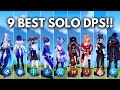 Top 9 strongest dps  for solo  genshin impact 