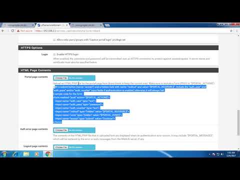 Pfsense Fundamentals - Configurar Portal Cautivo (Captive Portal)