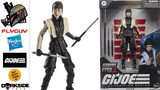 FLYGUYtoys Hasbro G.I. Joe Classified Akiko Snake Eyes Origins Movie 6\\