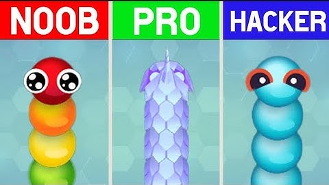 I Find Huge In Noob To PRO To Hacker Epic Snakeio Gameplay? Snake Game
