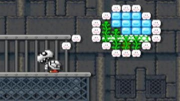 The Last Drybones (3 Endings) by CJ ~ Miiverse - SUPER MARIO MAKER - NO COMMENTARY 1bh