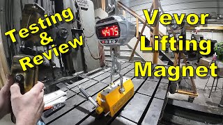 New Tool Day!  Testing out the VEVOR Magnetic Lifter.  Is It A Good Product?