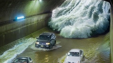 50 Monster Waves Caught on Camera | Moments Filmed Seconds Before Disaster