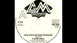 The Fulham Furies - These Boots Are Made For Walkin&#39; (Nancy Sinatra Punk Cover)