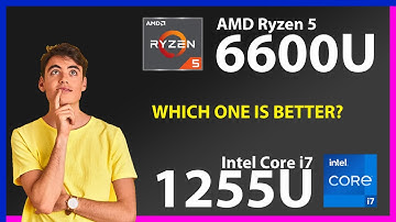 AMD Ryzen 5 6600U vs INTEL Core i7 1255U Technical Comparison