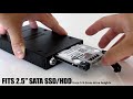 ICY DOCK MB992SKR-B ToughArmor デュアルベイ 2.5”SATA SSD / HDD Raidユニット3.5”サイズ