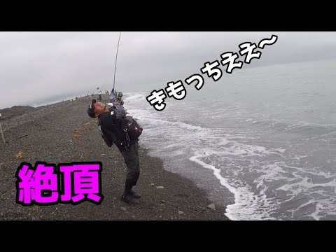 【爆釣】サーフでスーパーライトショアジギングしたら青物連発!!