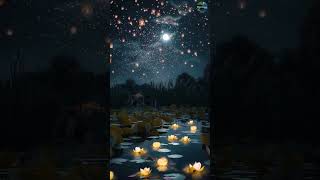 Beautiful Night-Time Relaxation Music | Nature-themed Films #shorts #nature #naturethemedfilms