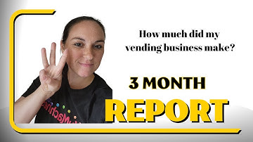 My FIRST 3 Month Report - How did my vending / claw machine business do? How much money did I make?