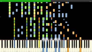 Black Midi Synthesia - Coldplay - Charle Brown Black Midiimposible Remix
