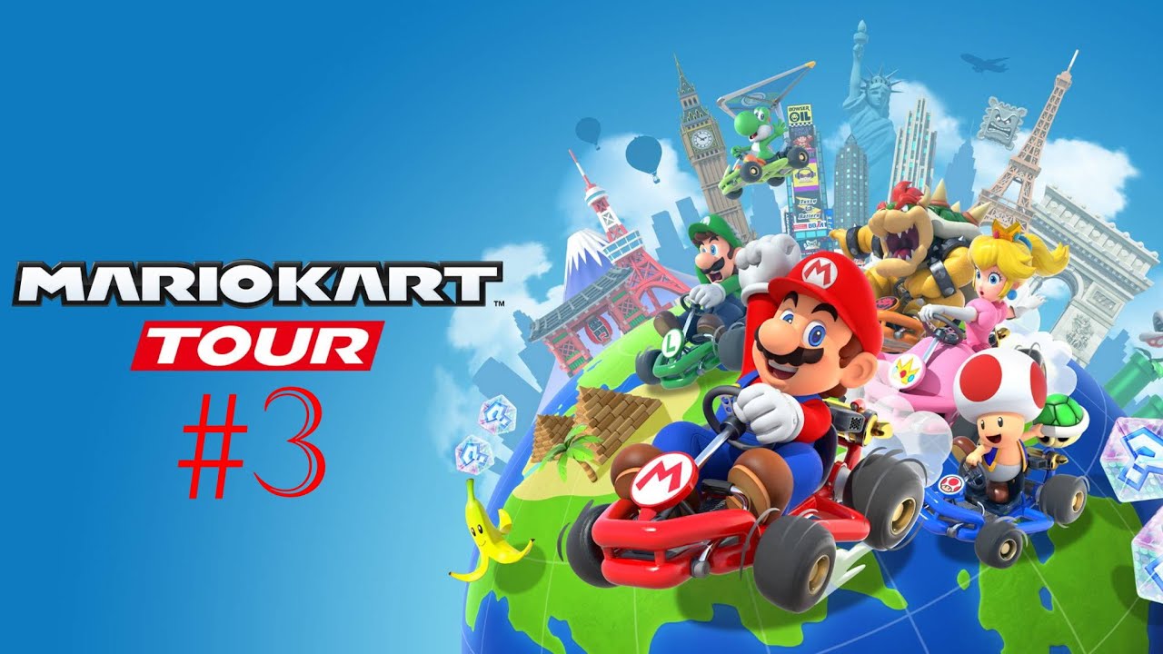 Mario Kart Tour 3 Yoshis Piste X YouTube