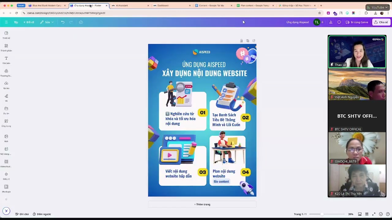 Ứng dụng AISpeed xây dựng Website 2024 11 08