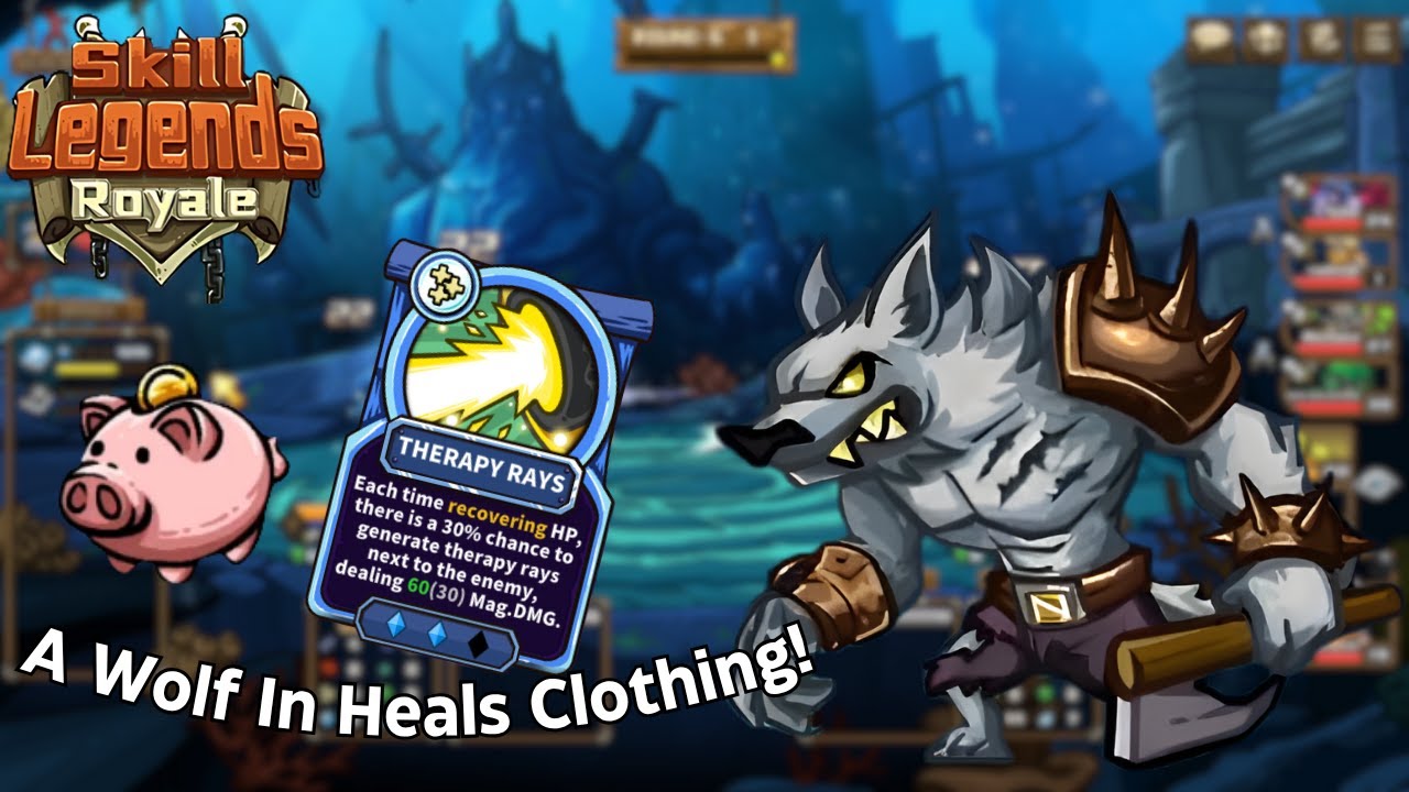 Доведи Ликана до конца! | Skill Legends Royale