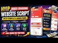  Hyip Order Grabbing Website Script With Complete Admin Panel || Order Grab Source Court
