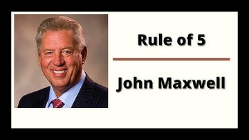 Achieve your GOALS with "The Rule of 5" by John Maxwell (with subtitles)