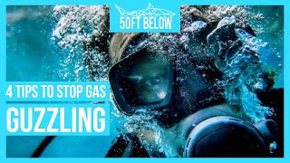 How to Use Less Air While Scuba Diving | 4 Easy tips!