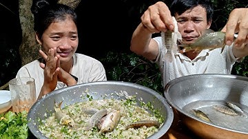 Em Thảo Quyết Ăn Thử Gỏi Cá Nhảy Cùng Ông Hặc Lần Nữa Và Cái Kết - Gỏi cá Rô Phi Cá Nhảy Nguyên Con