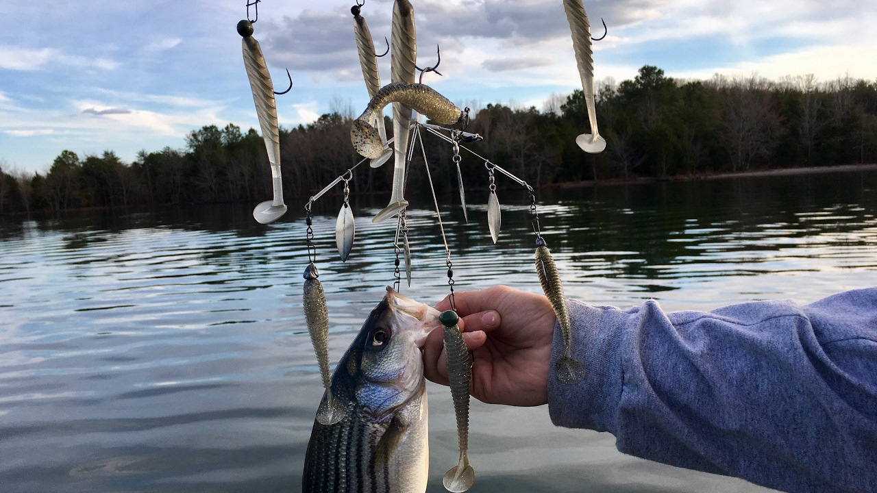 Most ABSURD Fishing Lure?? The Chandelier Alabama Rig -- 9