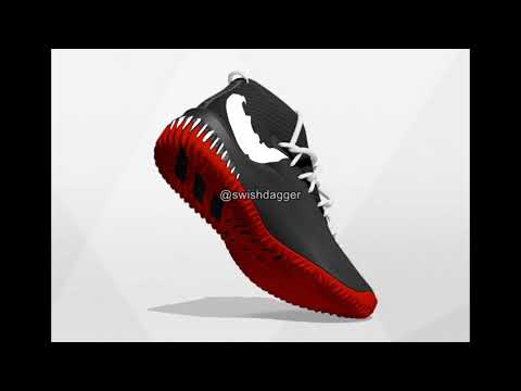 VENOM Adidas Dame 4 Custom Shoes - YouTube