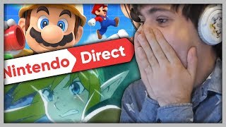 ENFIN LE DIRECT ! RETOUR DE MARIO & ZELDA ? RÉACTION NINTENDO DIRECT FÉVRIER 2019 !