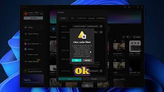 How to delete cache capcut