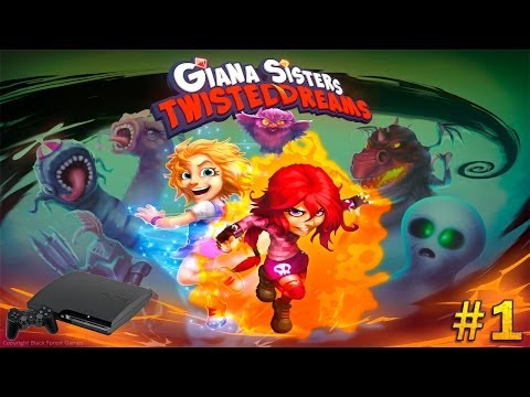 [PS3] Giana Sisters Twisted Dreams прохождение - Серия 1 [Знакомство с офигенным миром]