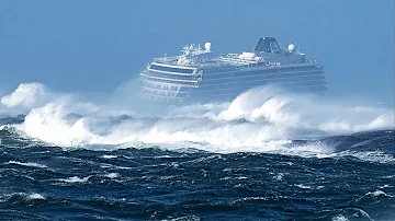 ¿Puede una gran ola hundir un barco?