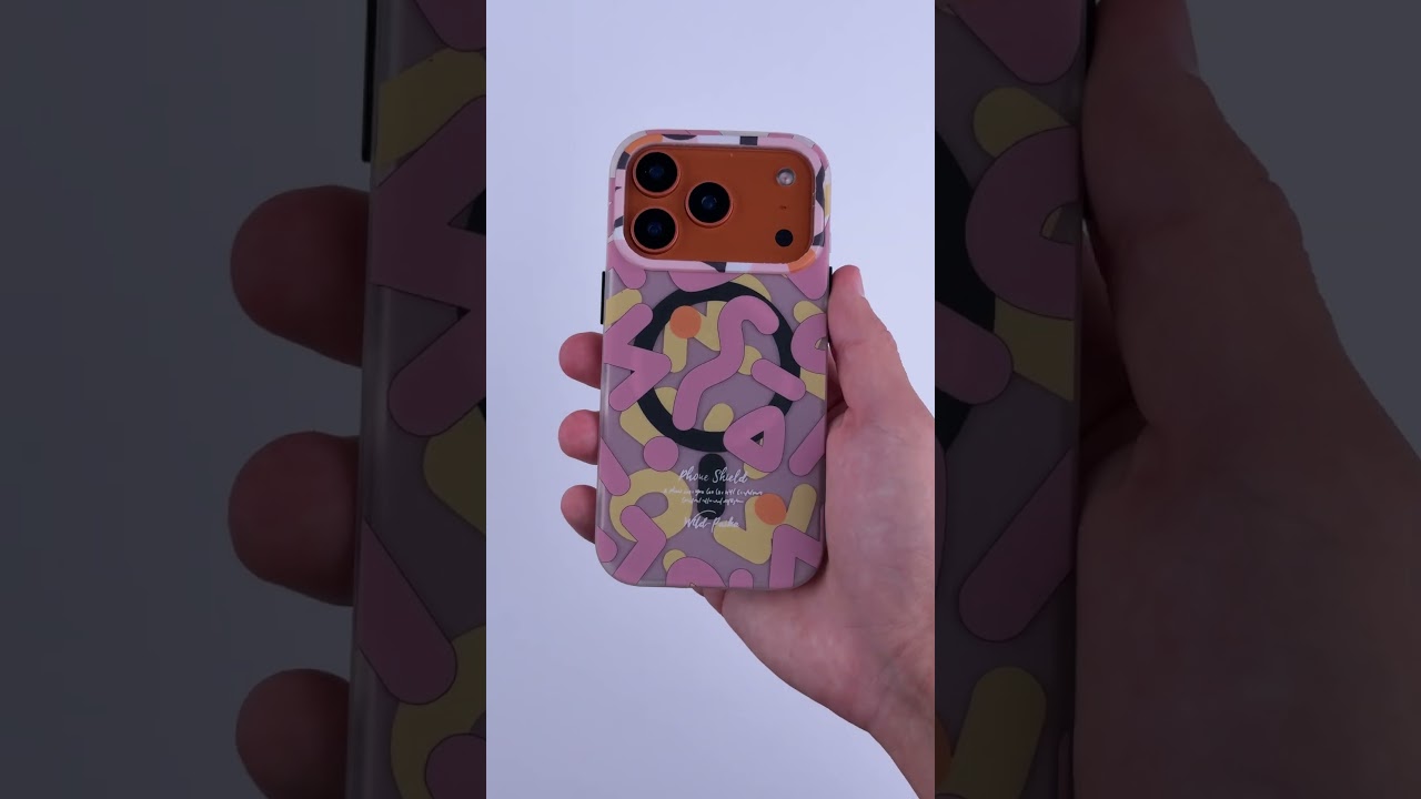 TPU чехол Pastel Chaos with MagSafe для Apple iPhone 16 Pro Max (6.9") White