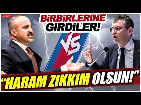 Özgür Özel ve AKP'li Bülent Turan birbirlerine girdiler! \