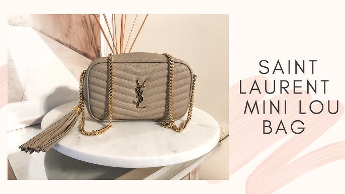 YSL Saint Laurent Lou Mini Camera Bag: What Fits, Mod Shots, Worth It? 