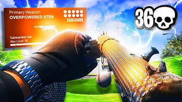 36 KILLS with the HIDDEN META SMG 🤫 (Best STEN Class Setup)