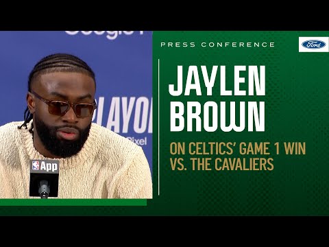 PRESS CONFERENCE: Jaylen Brown: "It's gonna tough for a team to have to beat us four times"