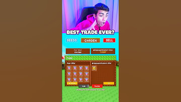 GOLDEN GOOSE FOR CANDY BLOSSOM TRADE GROW A GARDEN 😱