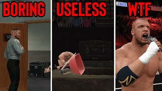 Most Overrated Feature In Every WWE 2K Game